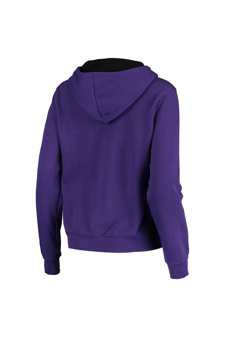 Women's Colosseum Purple Washington Huskies Loud and Proud Pullover Hoodie, Alternate, color, Purple