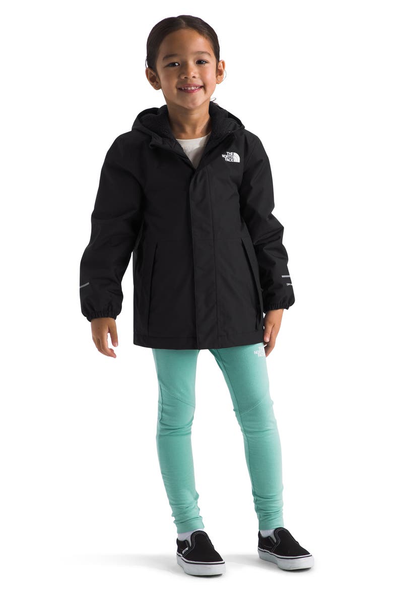 Kids' Antora Waterproof Insulated Rain Jacket, Alternate, color, TNF BLACK/ TNF BLACK