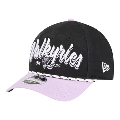 Unisex New Era  Eclipse Black/Violet Golden State Valkyries Team Loyal Script Two-Tone M-Crown 9FORTY Adjustable Hat