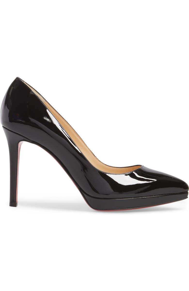 Christian Louboutin Pigalle Plato Pointed Toe Platform Pump, Alternate, color,
