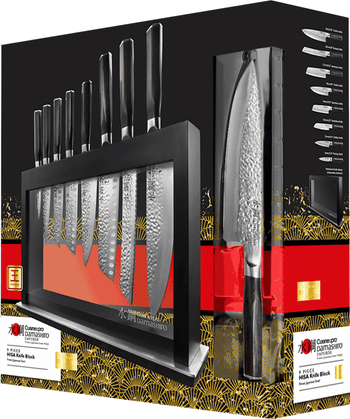 Damashiro<sup>®</sup> EMPEROR 9-Piece Hisa Knife Block
