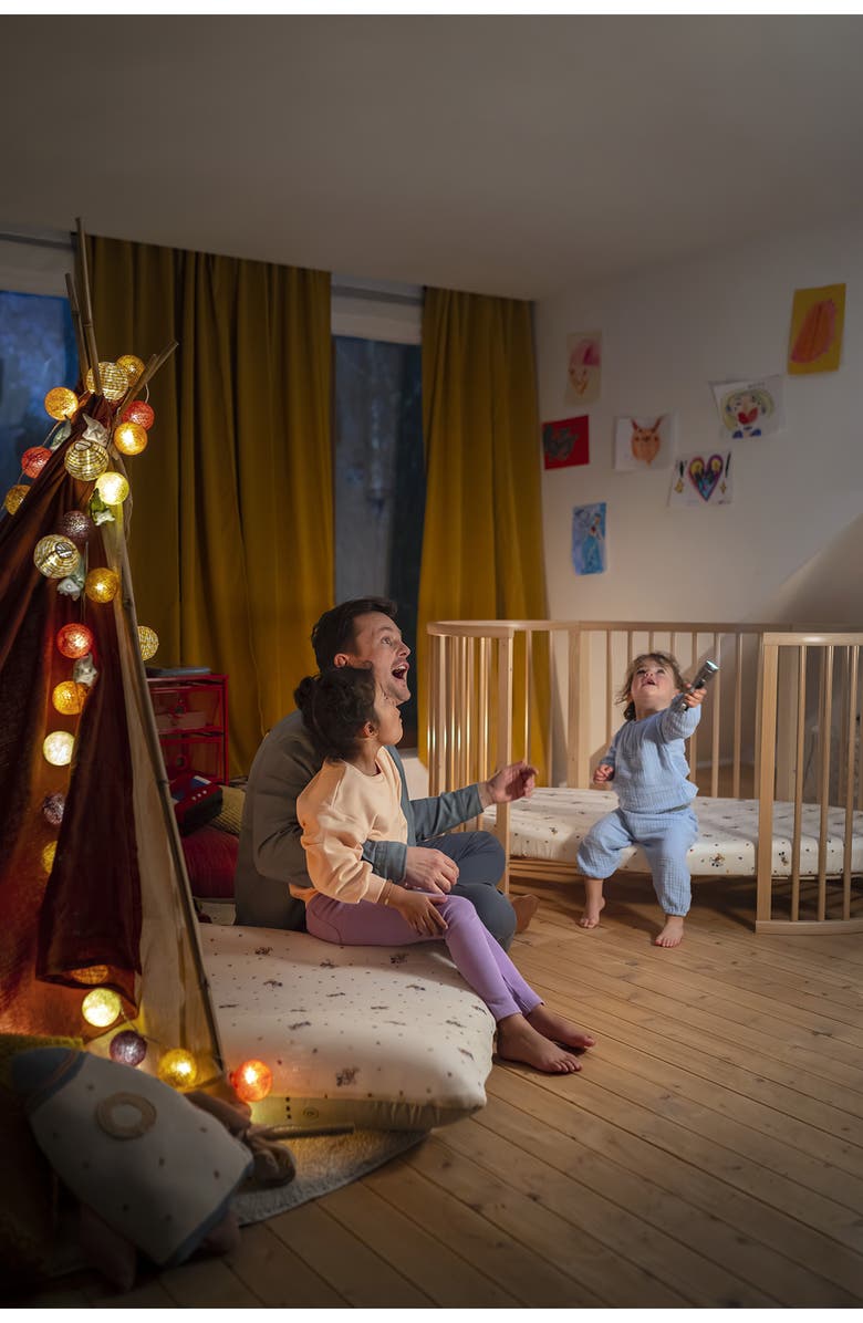 Stokke Sleepi<sup>™</sup> Mickey Mouse Cotton Fitted Bed Sheet, Alternate, color, 