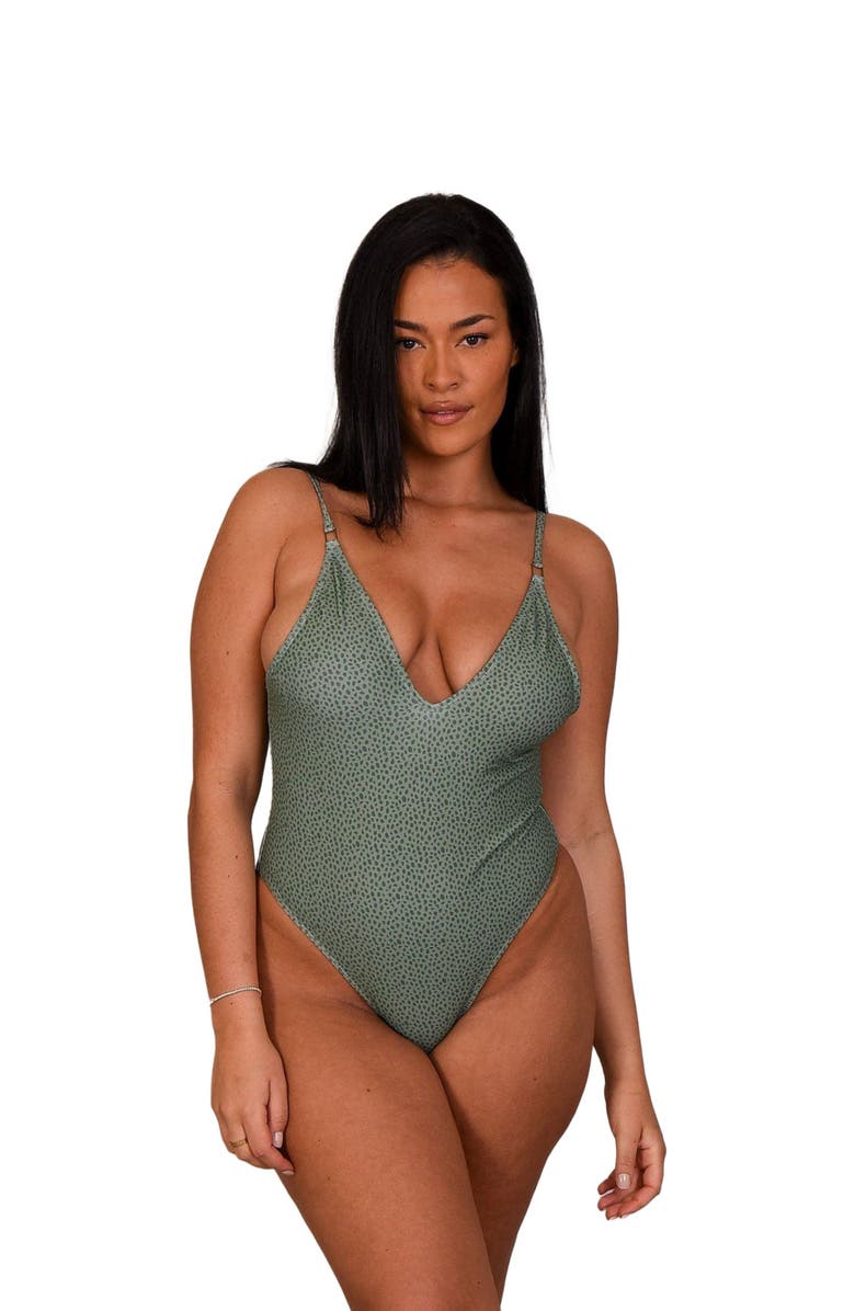 OOSC Sahara Sage Women's Swim Suit, Alternate, color, 