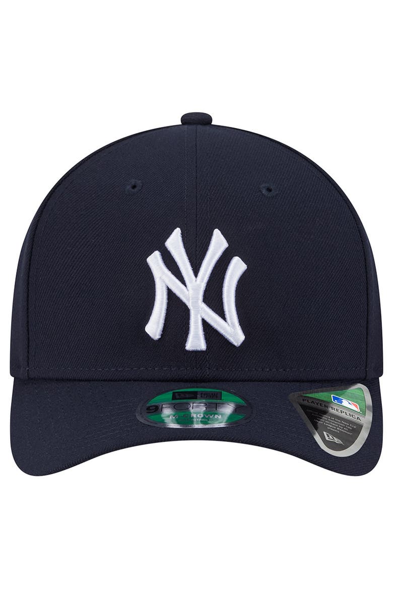 Men's New Era Navy New York Yankees 2026 Old-Timers' Day Player Replica 9FORTY M-Crown Adjustable Hat, Alternate, color, Navy