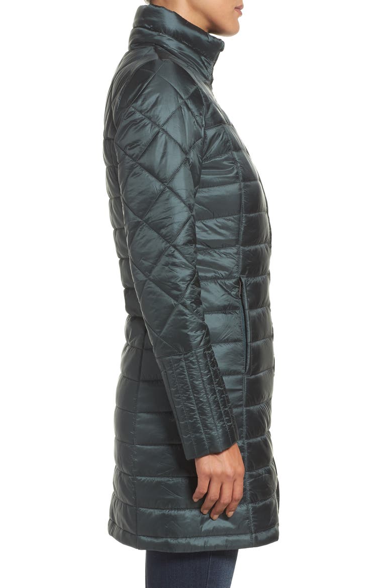 Radalie Water Repellent Insulated Parka, Alternate, color, CARBON
