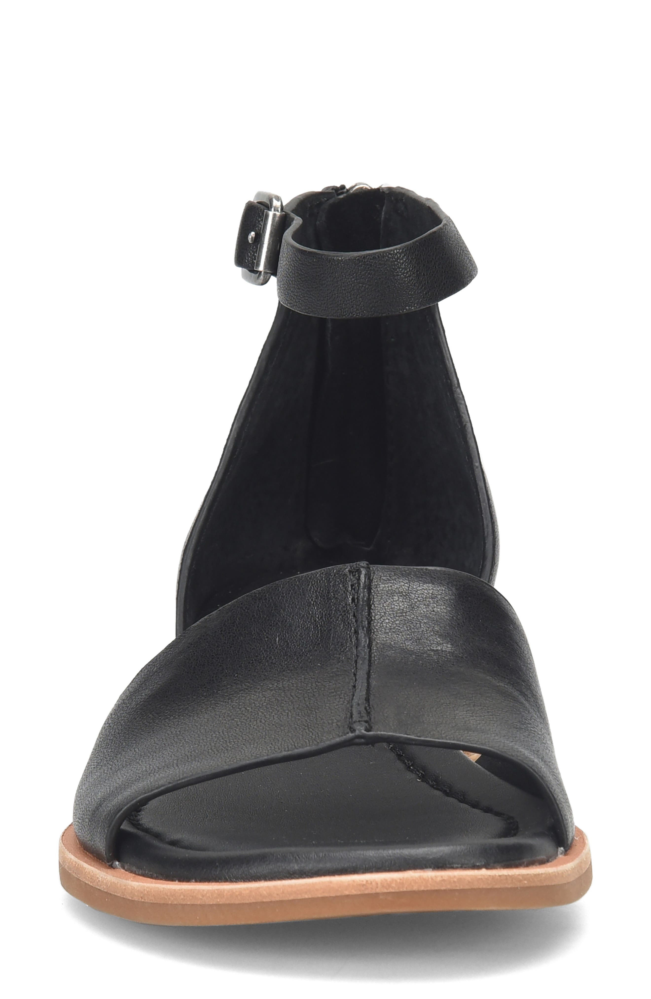 Söfft Faxyn Ankle Strap Sandal, Alternate, color, Black