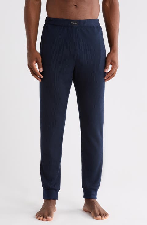 Thermal Waffle Knit Lounge Pants