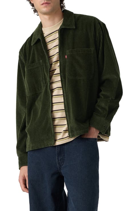 Ports Zip Up Corduroy Shirt