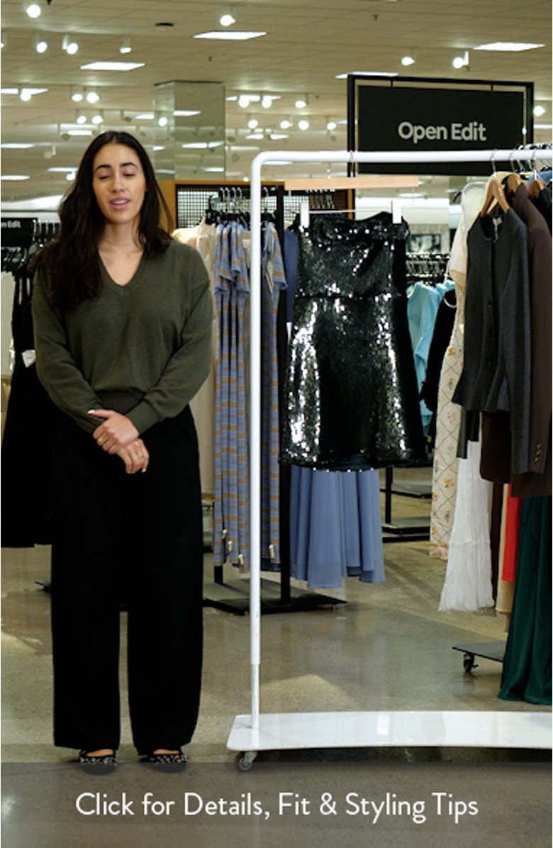 Sadie Bow Sequin Strapless Mini Dress, sales video thumbnail