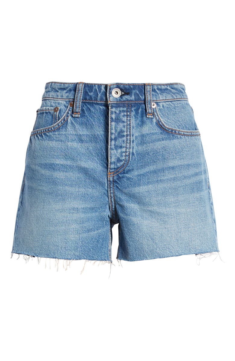 rag & bone Dre Low Rise Denim Shorts, Alternate, color, 