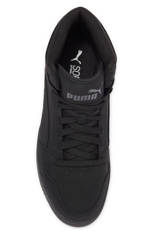Puma Rebound Layup Sneaker In Black