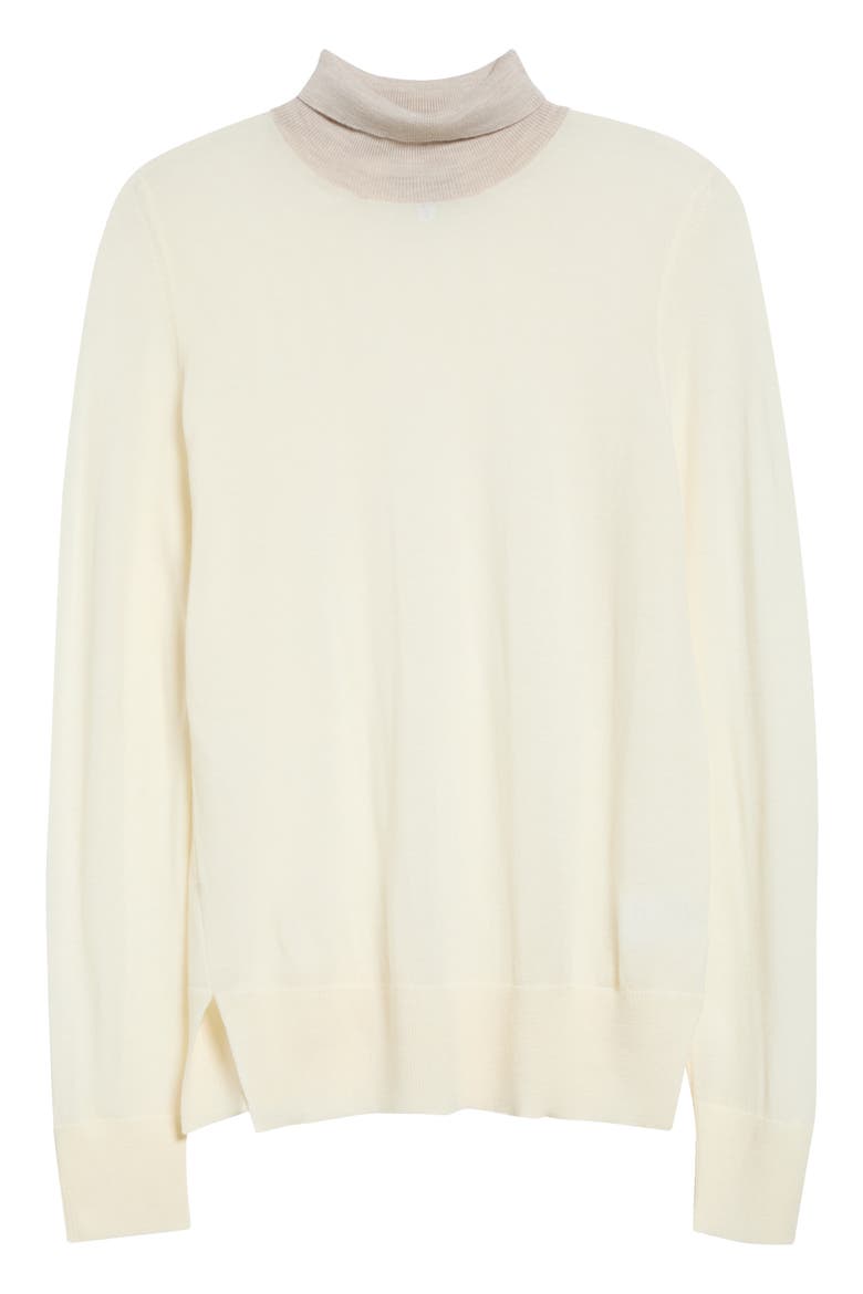 Susan Turtleneck Virgin Wool Sweater, Main, color, CLOUD