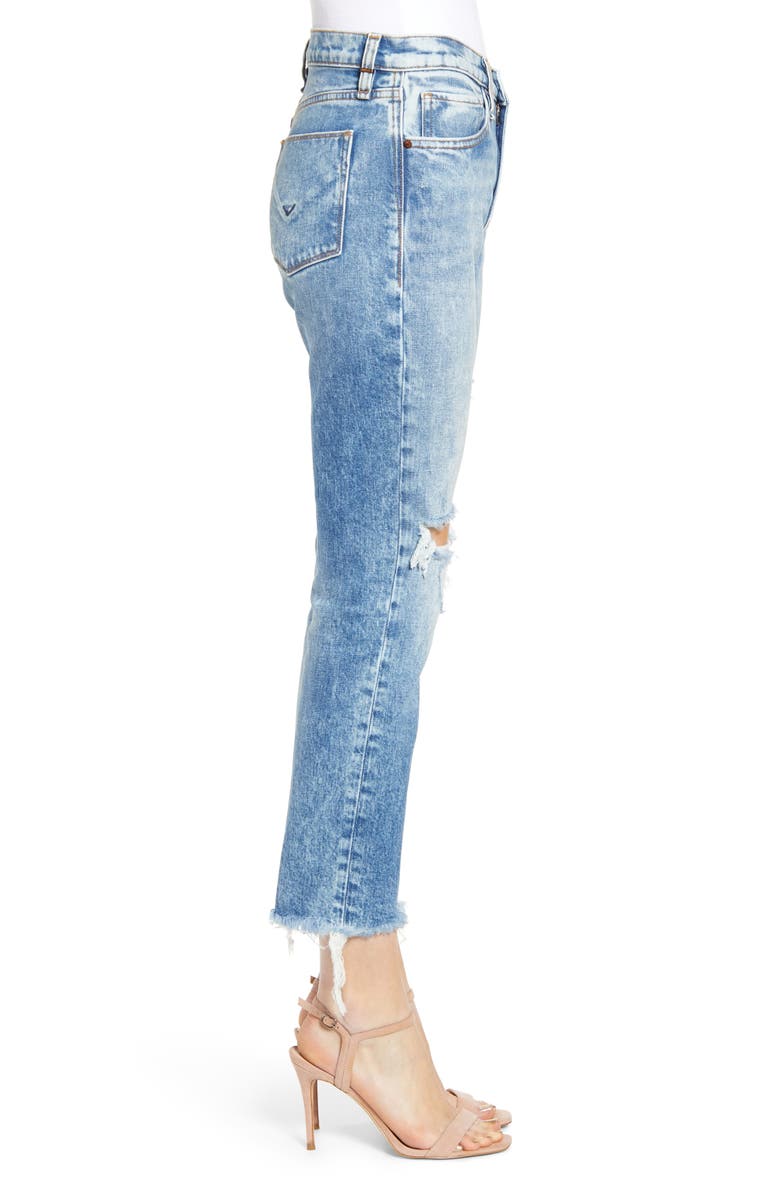 Hudson Jeans Jessi Ripped Ankle Boyfriend Jeans, Alternate, color, 