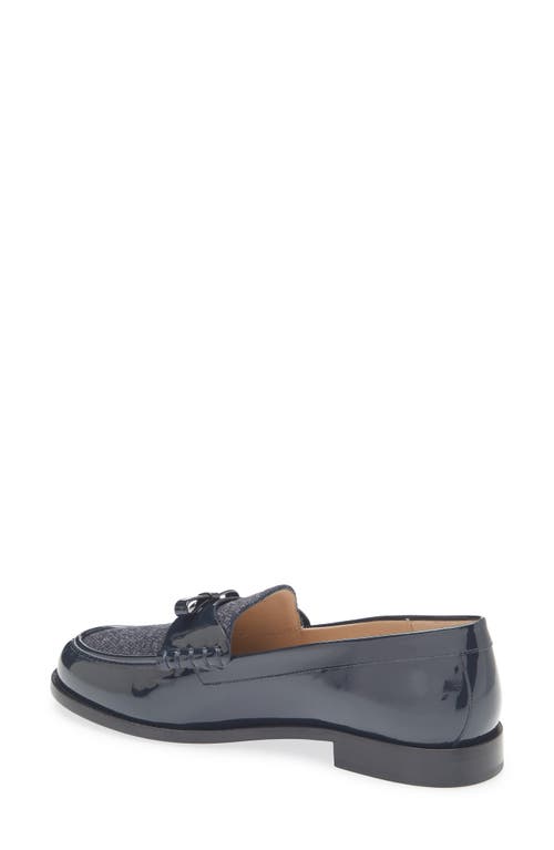 Stuart Weitzman Lottie Bow Loafer In Blue