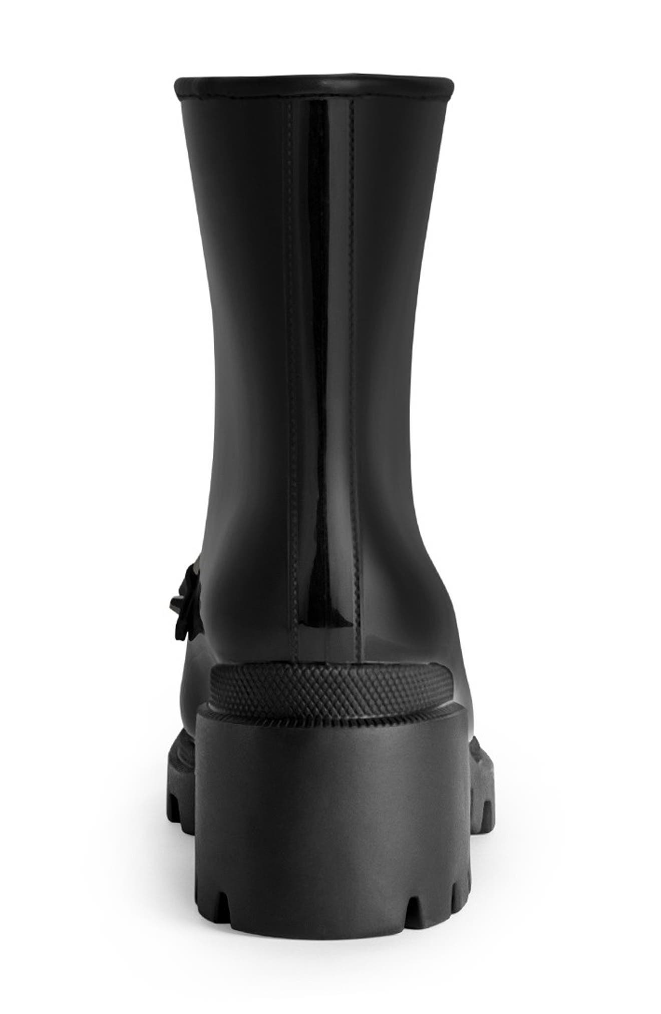 Gucci Trip Horsebit Rain Boot, Alternate, color, 