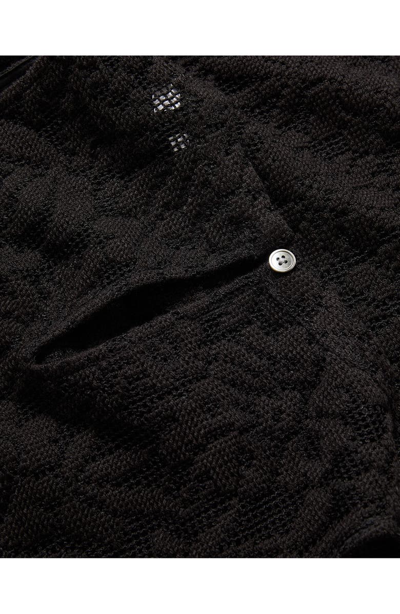 Veronica Beard Serenka Floral Lace Tank, Alternate, color, Black