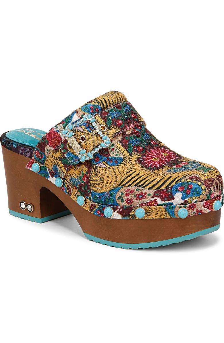 Dr. Scholl's Original Collection Joy Tapestry Platform Clog, Main, color,
