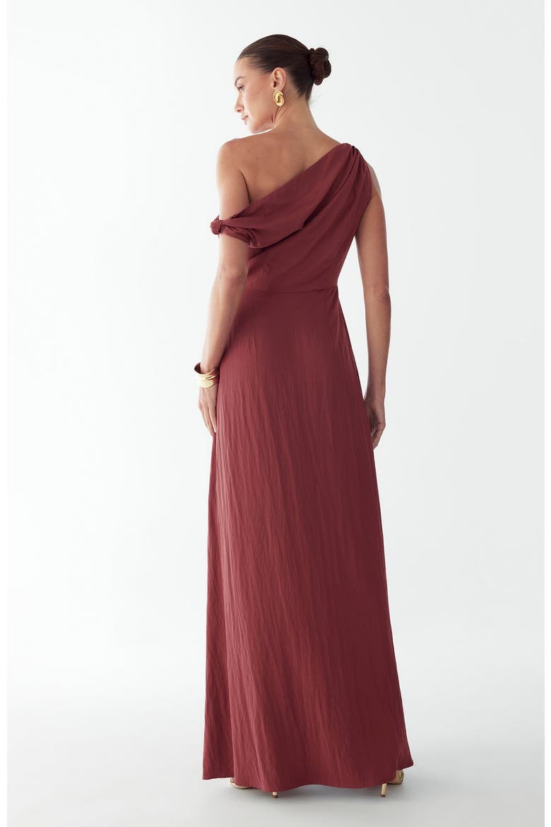 Elliot Maxi Dress, Alternate, color, Burgundy