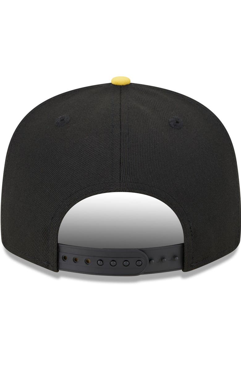 New Era Men's New Era  Black Pittsburgh Pirates 2024 Batting Practice 9FIFTY Snapback Hat, Alternate, color, Black