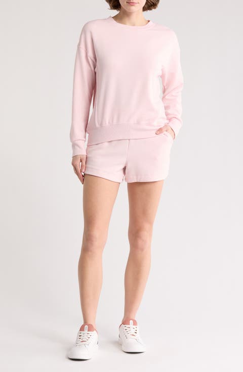 Fleece Sweatshirt & Shorts Set
