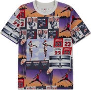 Jordan Kids' Poster Print Cotton Graphic T-Shirt