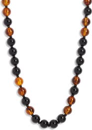 Nordstrom Round Beaded Necklace