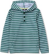 Lands' End Boys Henley Pullover Hoodie