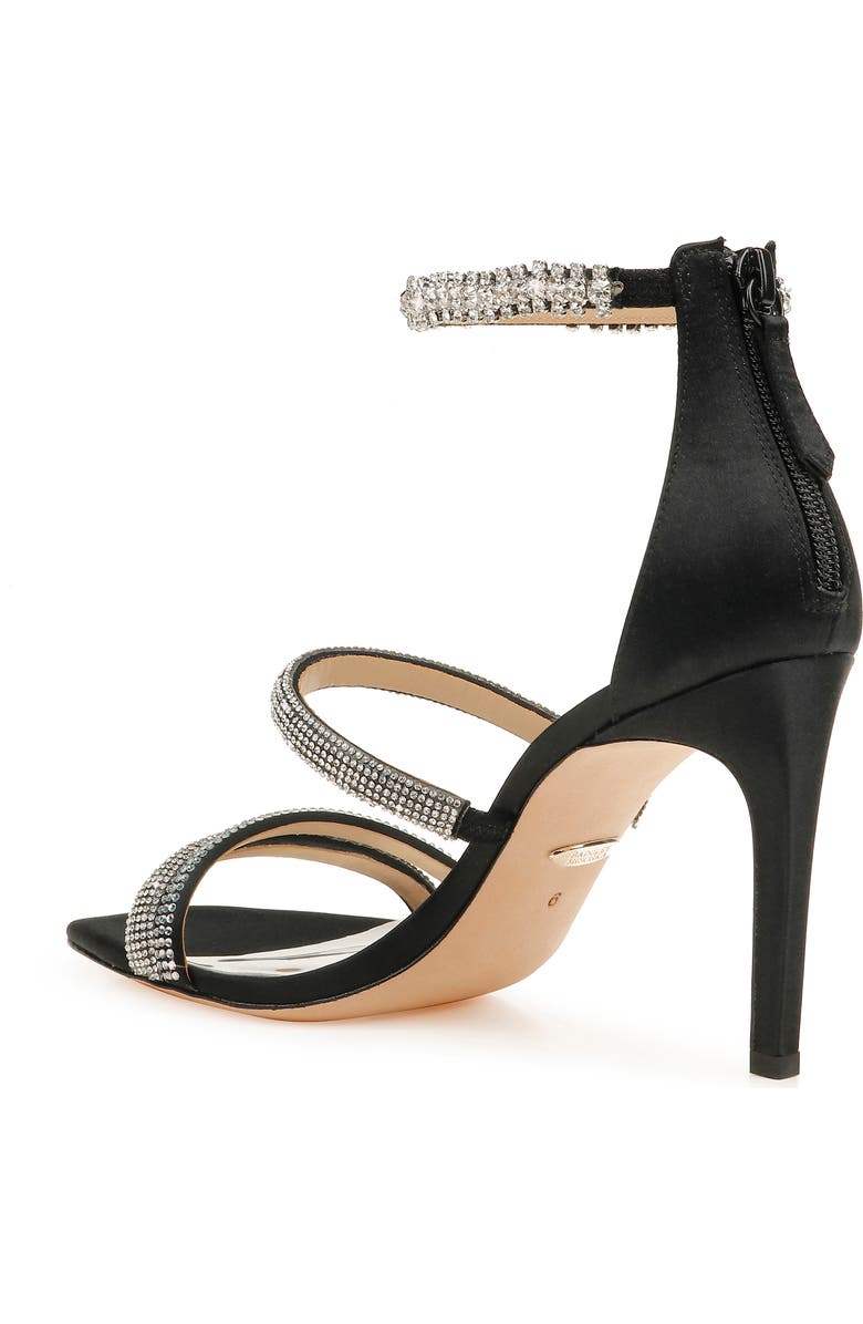 Badgley Mischka Collection Zulema Embellished Strappy Sandal, Alternate, color,
