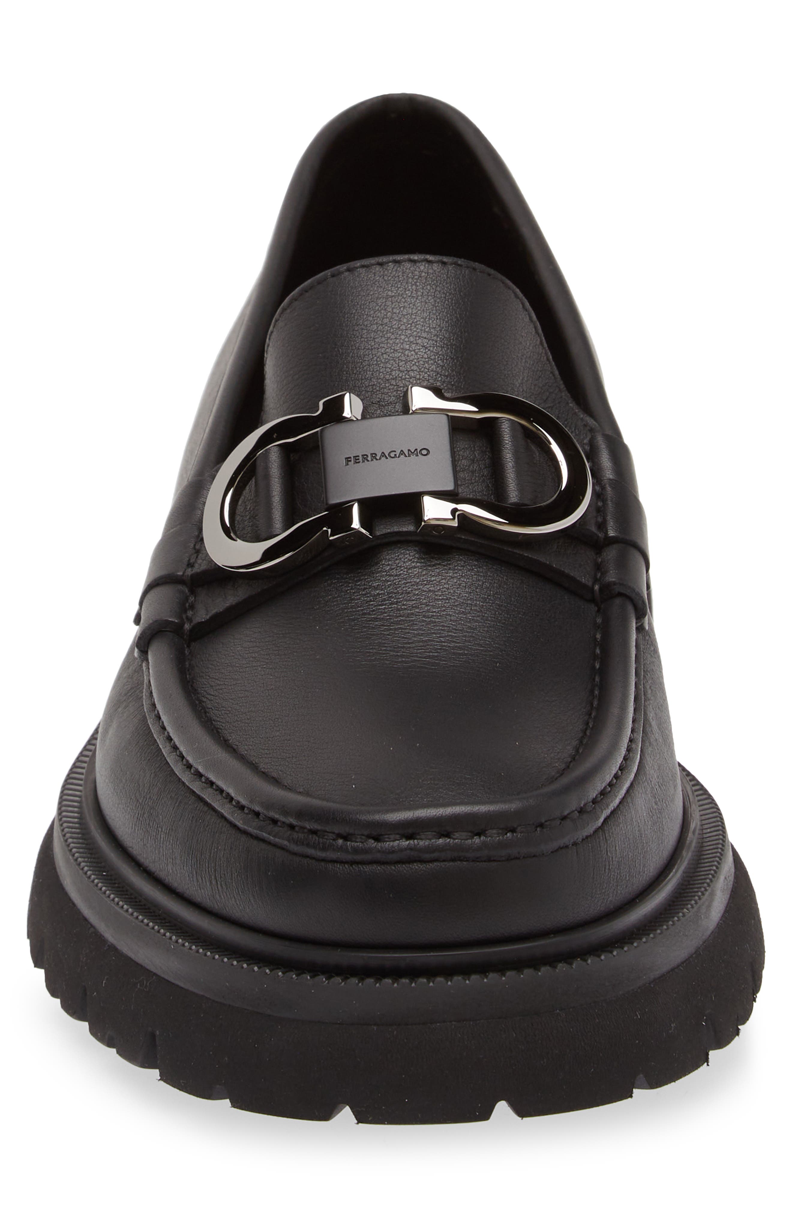 FERRAGAMO Cocoon Loafer, Alternate, color, Nero Nero Nero