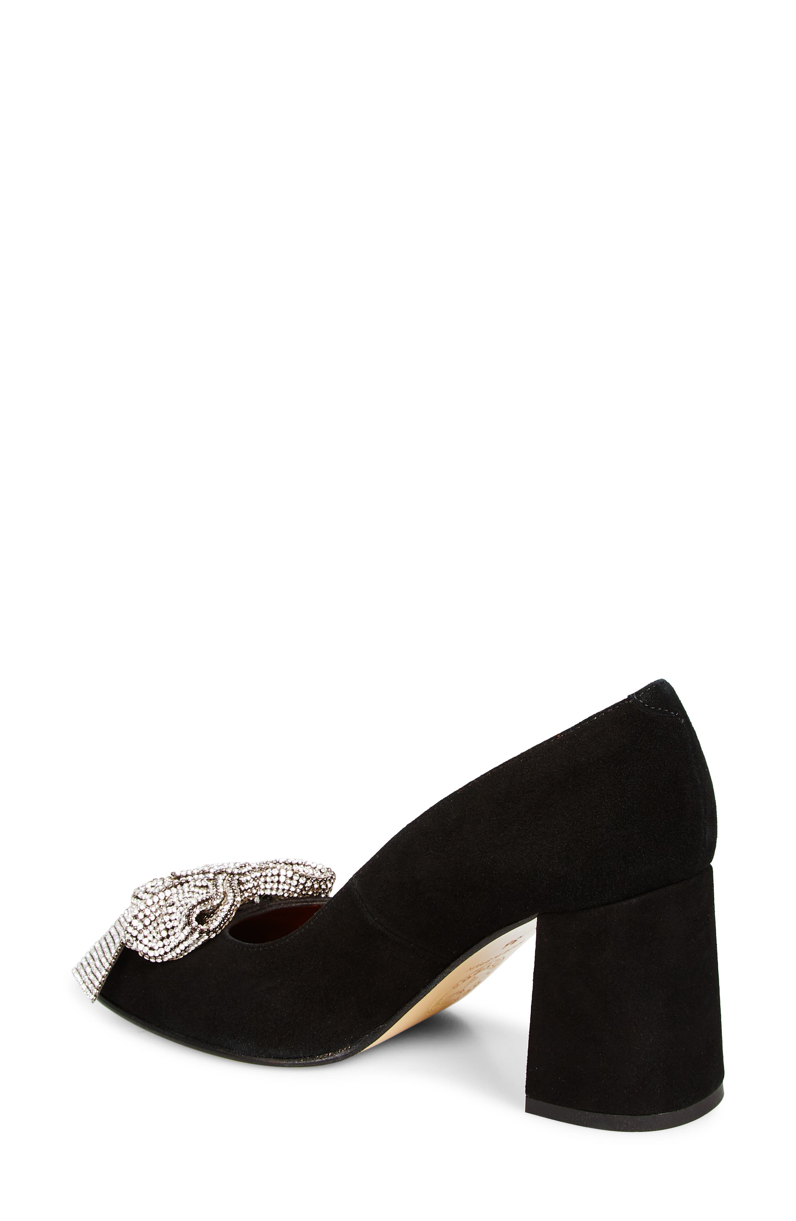Penelope Chilvers Sue Embellished Bow Pump, Alternate, color, 