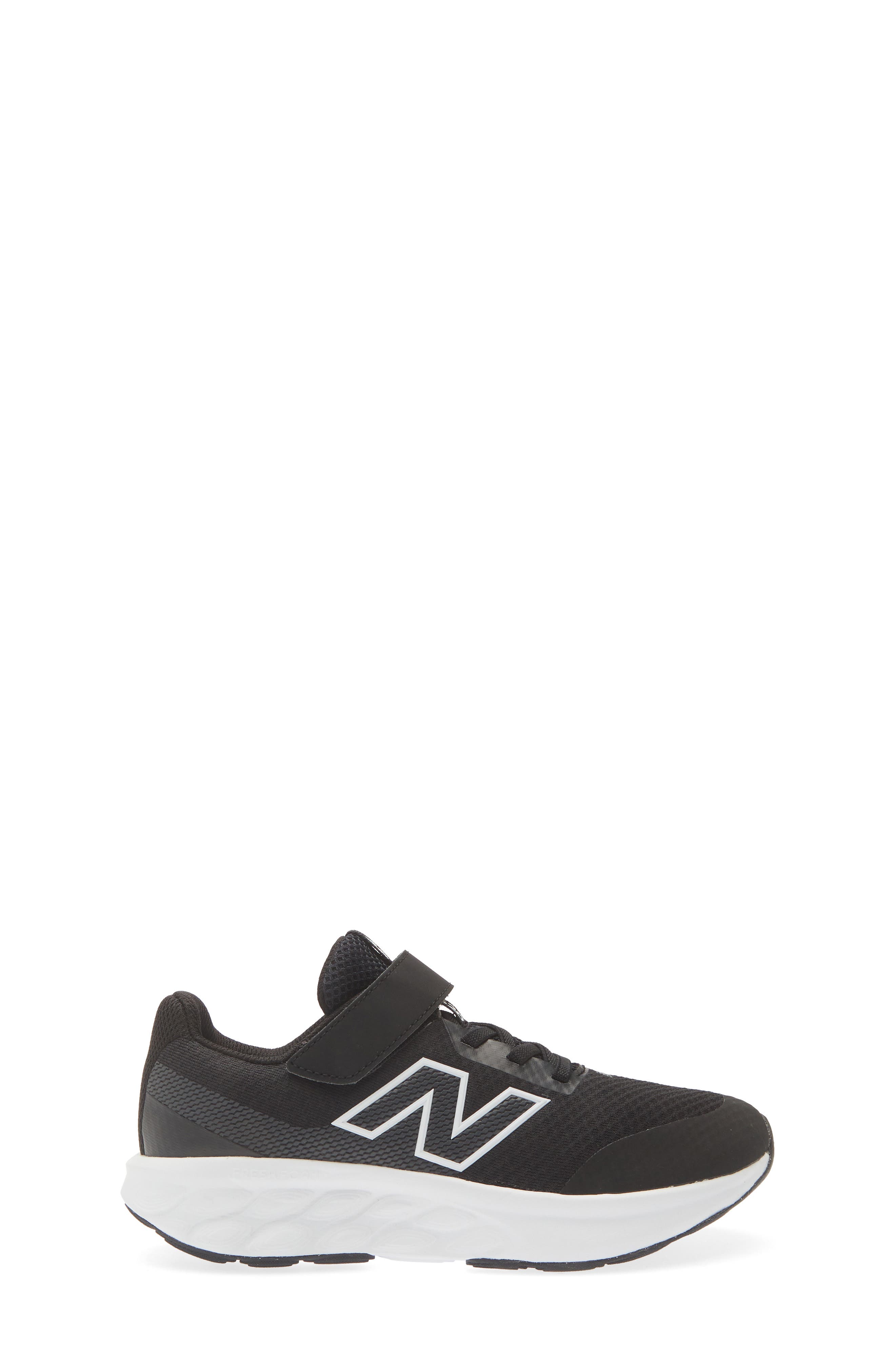 Kids' 520 Fresh Foam Running Shoe, Alternate, color, BLACK/ WHITE