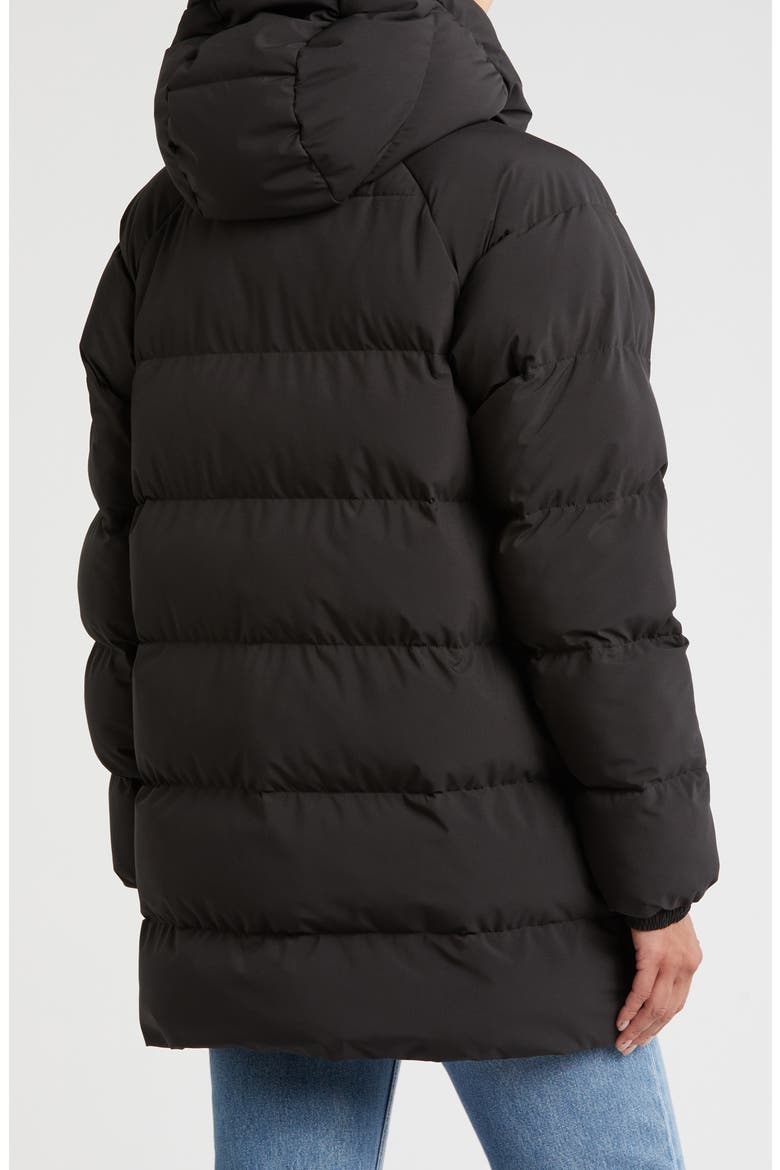 Ellie Puffy Insulated Parka, Alternate, color, BLACK