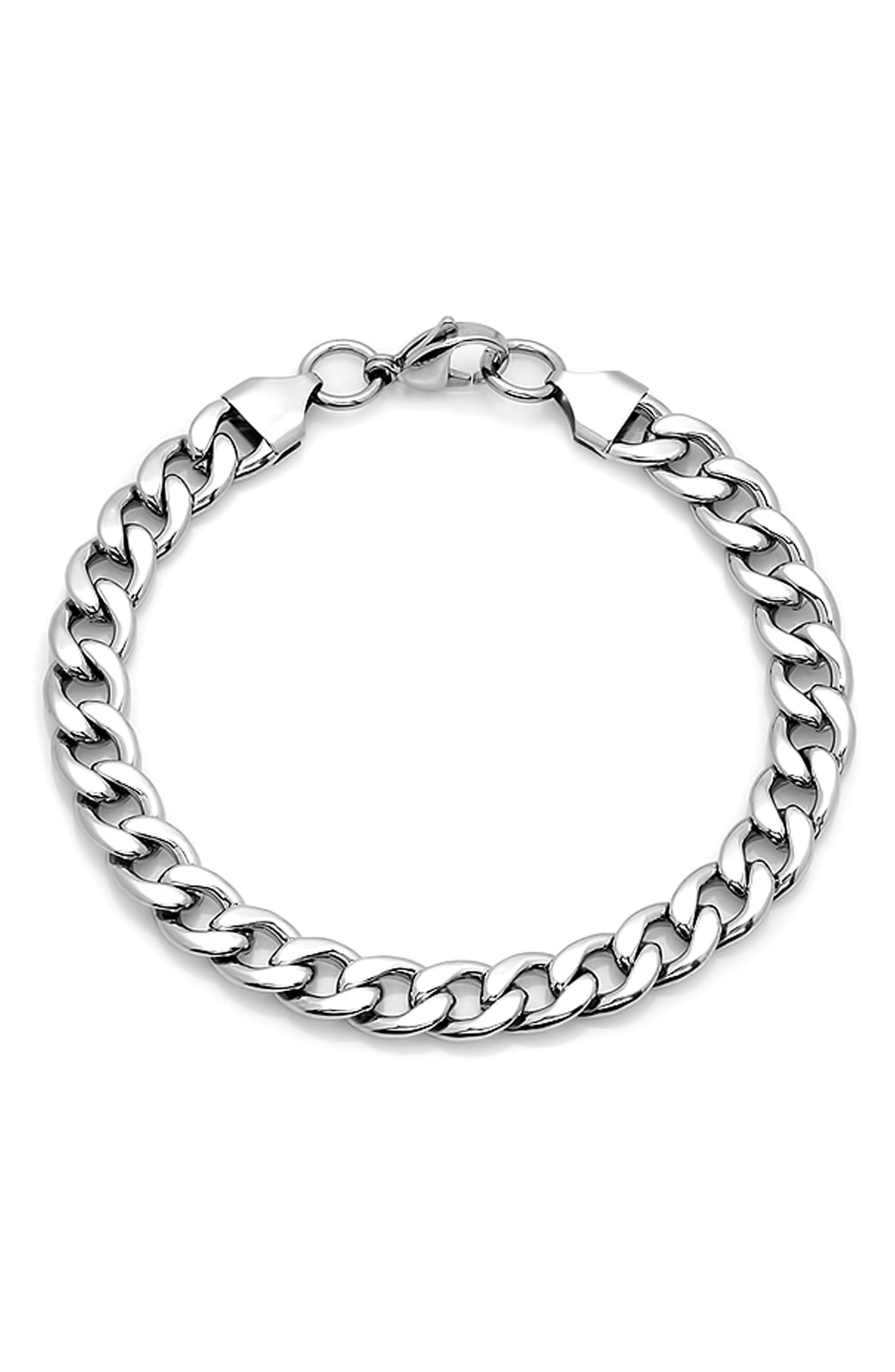 Men's Curb Chain Bracelet