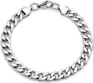 STEELTIME Men's Curb Chain Bracelet