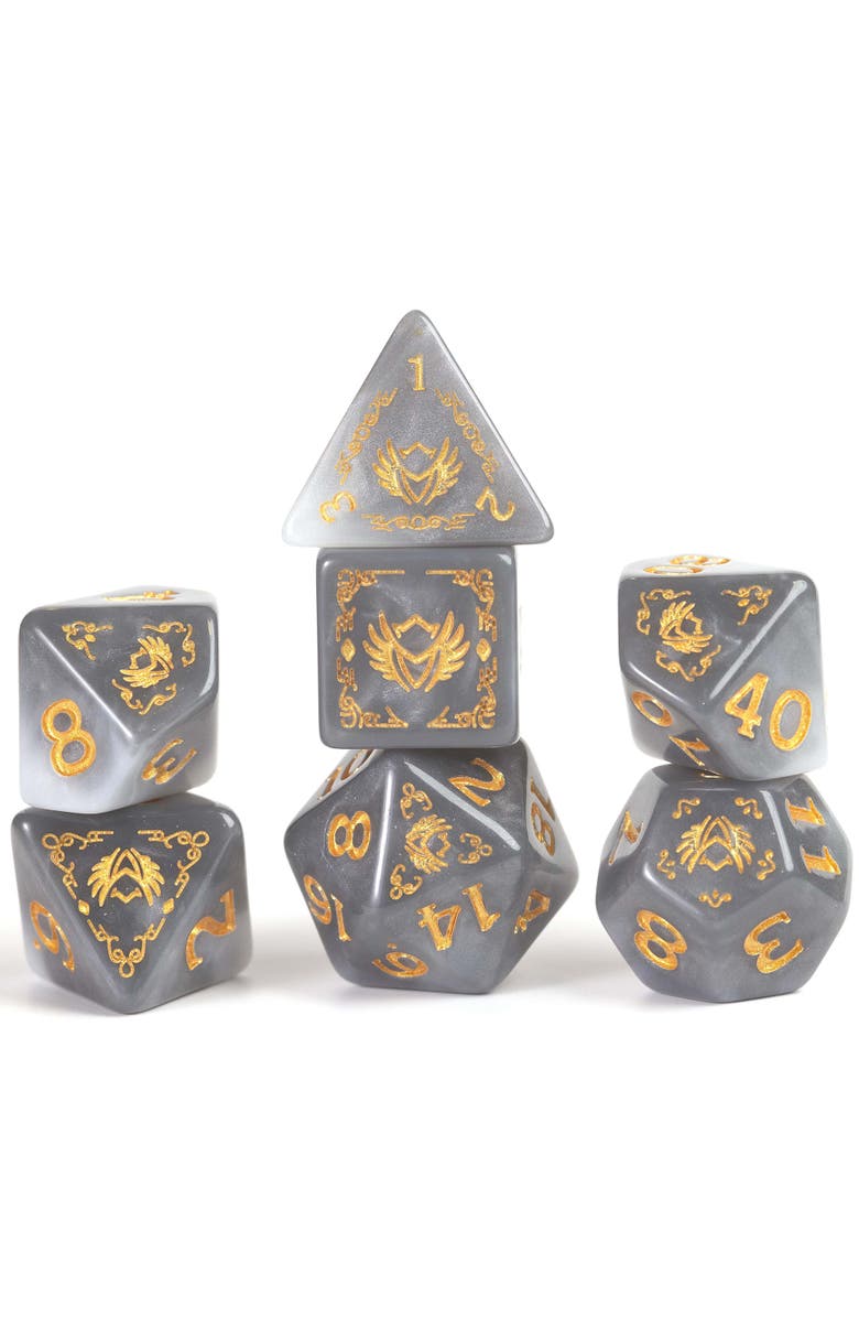 Dungeons & Dragons Adventure Dice Paladin 14 Piece Die Set, Alternate, color, Multicolored