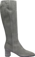 Santoni Suede Low-Heel Boot