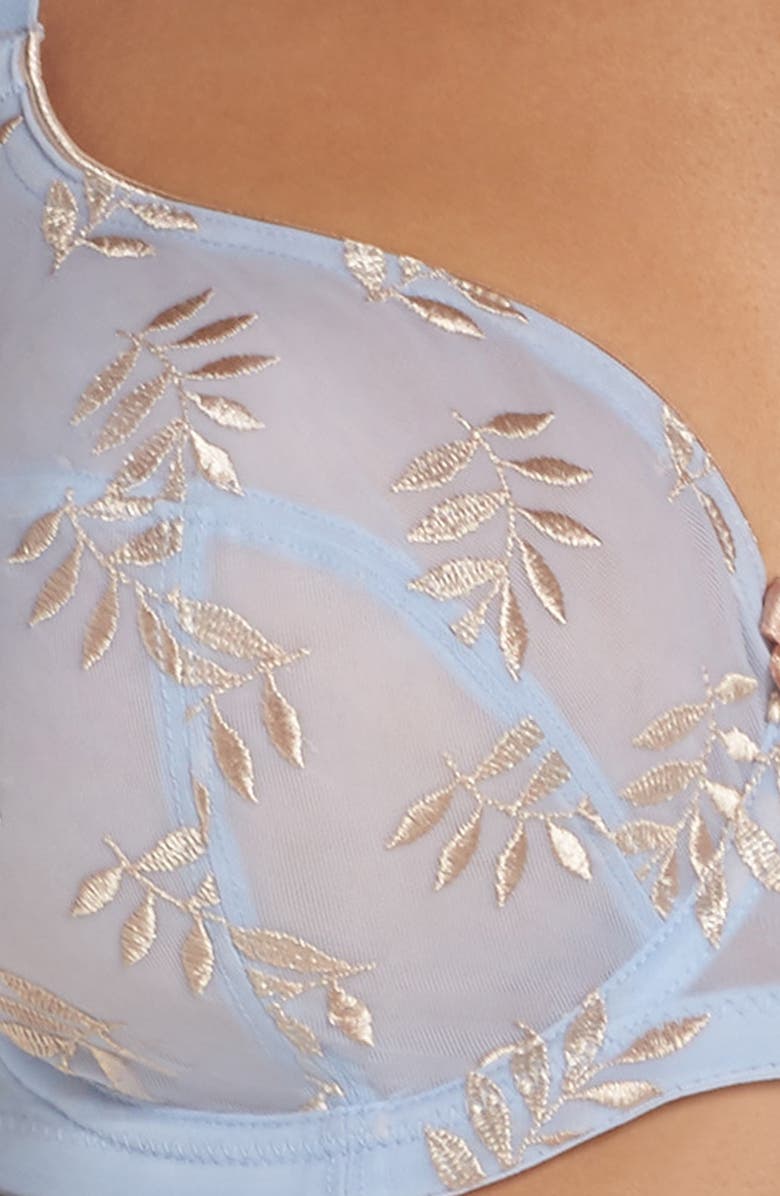 Panache 'Tango' Embroidered Underwire Balconette Bra, Alternate, color, 