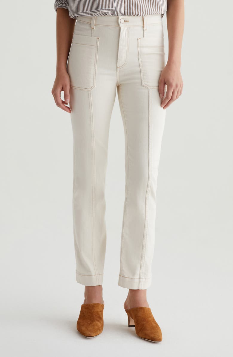 AG Lila Straight Leg Utility Jeans, Main, color, 