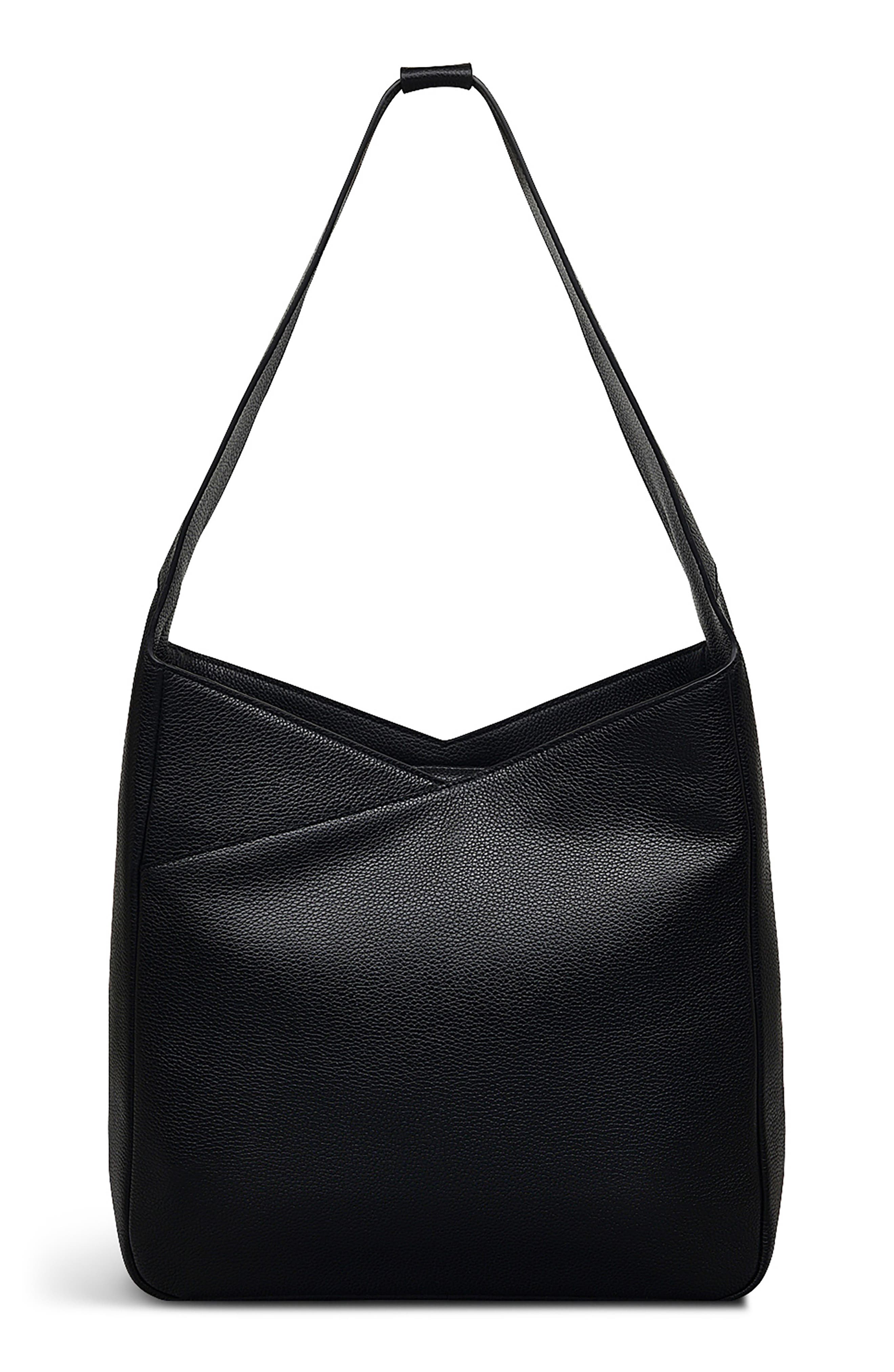 Radley Alpha Road Medium Top Zip Shoulder Bag, Alternate, color, Black