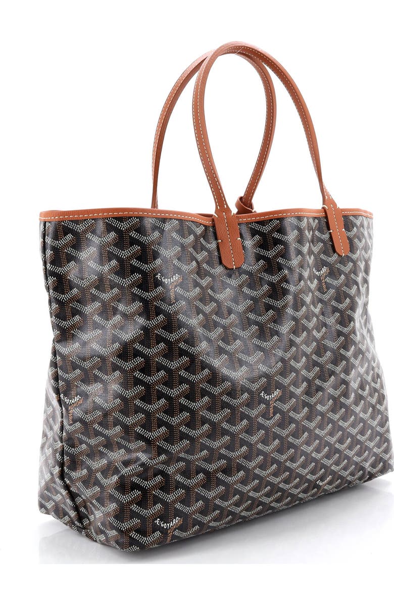 Pre-Owned Goyard Saint Louis Tote Coated Canvas PM, Alternate, color, Brown