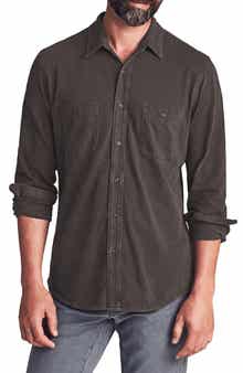 Faherty Knit Seasons Organic Cotton Button-Up Shirt