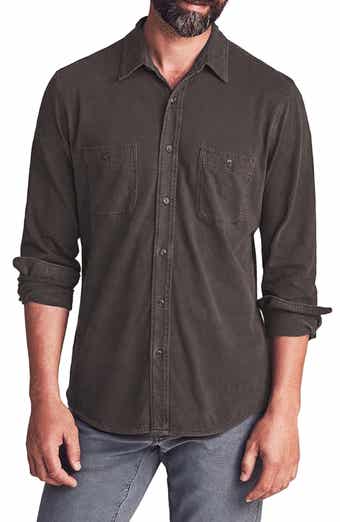 Faherty Knit Seasons Organic Cotton Button-Up Shirt