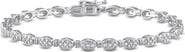 Julianna B. 1/2 CTW Diamond Tennis Bracelet Sterling Silver