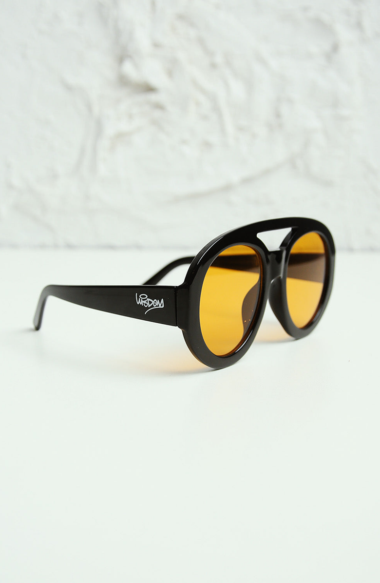 Wisdom Fashion House Owl Frame 12, Alternate, color, Black