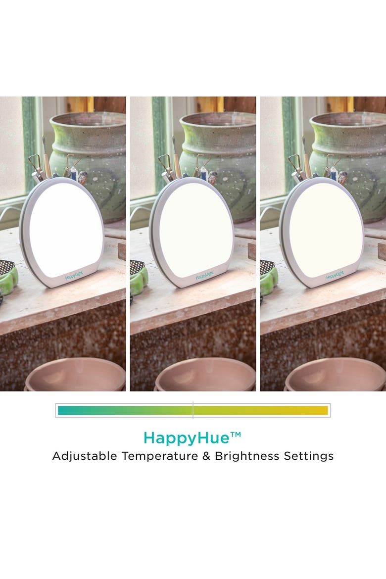 HappyLight® Alba Portable Lamp, Alternate, color, WHITE