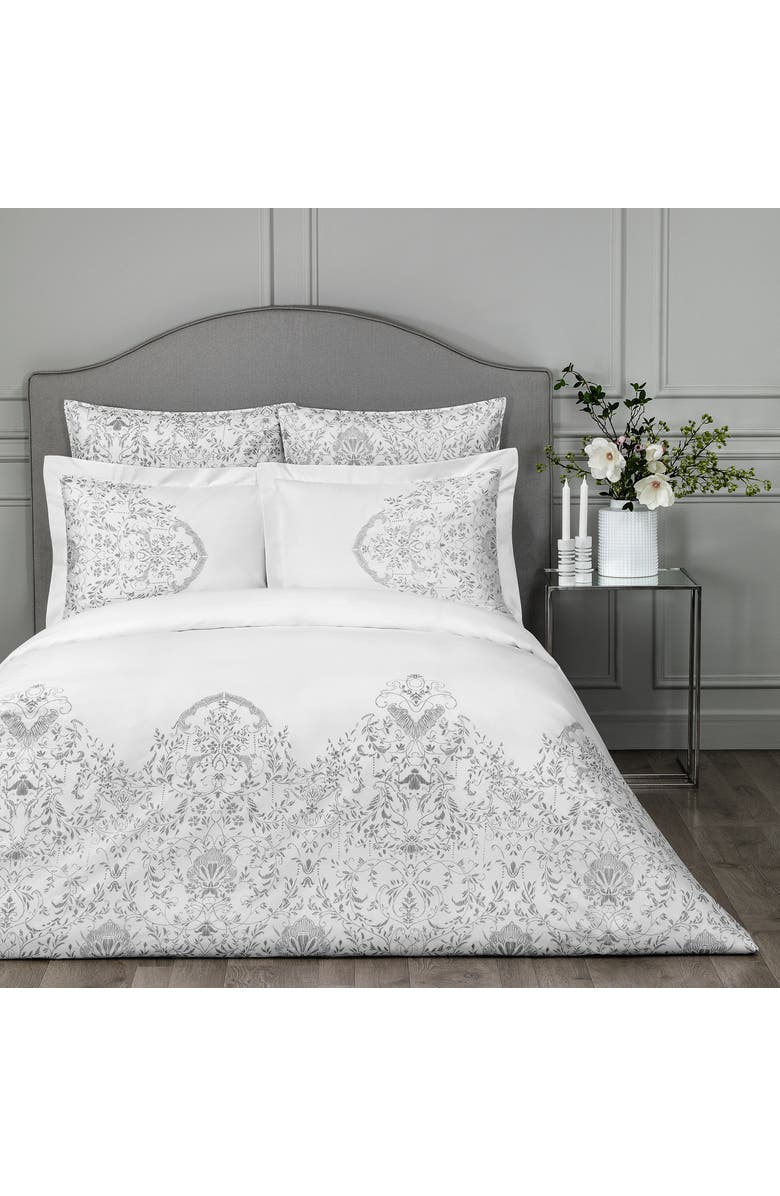 Togas Amaris duvet cover, Alternate, color, Grey