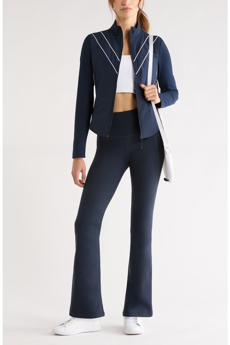 Live In Flare Leggings, Alternate, color, NAVY SAPPHIRE