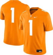 Nike Men's Nike #1 Tennessee Orange Tennessee Volunteers Game Jersey