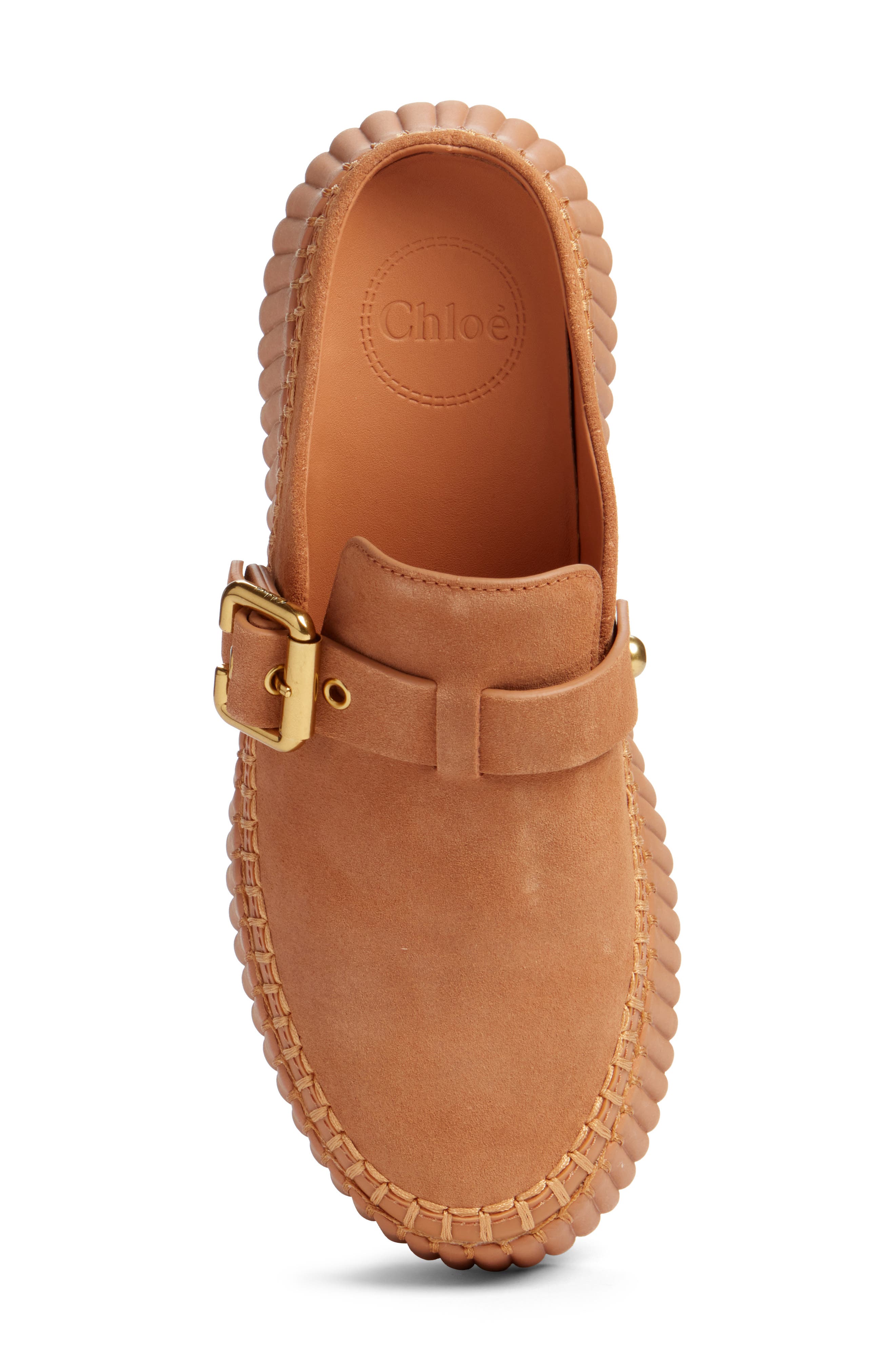 Nama Buckle Platform Mule, Alternate, color, POTTERY BROWN