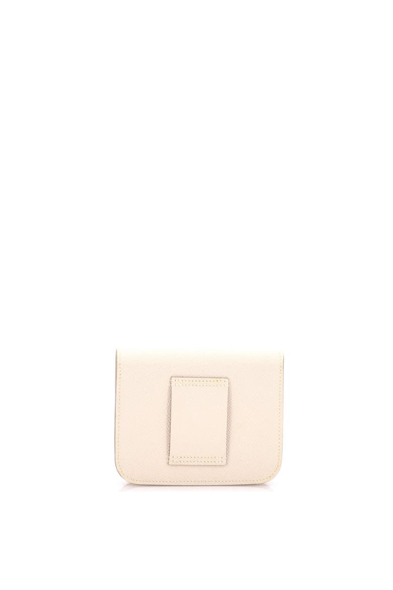 Constance Slim Wallet Epsom, Alternate, color, Craie